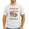Softball Dad Like A Baseball Dad But With Bigger Balls Premium Men T-Shirt Softball Dad Like A Baseball Dad But With Bigger Balls Premium Men T-Shirt