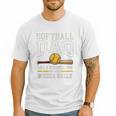 Softball Dad Sports Humor Like Baseball Dad With Big Balls Premium Tri-Blend Men T-Shirt