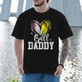 Ball Daddy Softball Baseball Dad Fathers Day Men T-Shirt Ball Daddy Softball Baseball Dad Fathers Day Men T-Shirt