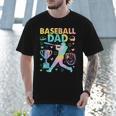 Baseball Dad Cool Fathers Day Coach Player Daddy Papa Men Men T-Shirt Baseball Dad Cool Fathers Day Coach Player Daddy Papa Men Men T-Shirt