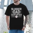 Baseball Dad Father Fathers Day Baseball Lovers Homerun Men T-Shirt Baseball Dad Father Fathers Day Baseball Lovers Homerun Men T-Shirt