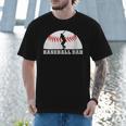 Baseball Dad Father's Day Men Sports Lover Men T-Shirt Baseball Dad Father's Day Men Sports Lover Men T-Shirt