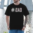 Baseball Dad Father's Day Baseball Player Fan Daddy Papa Men T-Shirt Baseball Dad Father's Day Baseball Player Fan Daddy Papa Men T-Shirt
