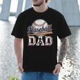 Baseball Dad Father's Day Sports Baseball Lover Men T-Shirt Baseball Dad Father's Day Sports Baseball Lover Men T-Shirt
