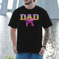 Baseball Dad Ice Cream Drip Game Day Family Matching Men T-Shirt Baseball Dad Ice Cream Drip Game Day Family Matching Men T-Shirt
