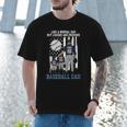 Baseball Dad Like A Normal Dad But Louder And Prouder Men T-Shirt