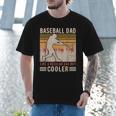 Baseball Dad Like Regular But Cooler Coach Player Fans Men T-Shirt
