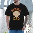 Baseball Dad Retro Vintage Father's Day Men T-Shirt Baseball Dad Retro Vintage Father's Day Men T-Shirt
