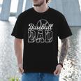 Baseball Dad Sports Lover Graphic Men T-Shirt
