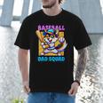 Baseball Dad Squad Fox On The Bat Men T-Shirt Baseball Dad Squad Fox On The Bat Men T-Shirt