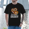 Baseball Daddy Fathers Day Men T-Shirt