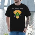 Baseball Father's Day Joke Vintage Baseball Dad Men T-Shirt