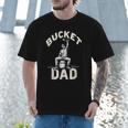Bucket Dad Baseball Daddy Men T-Shirt Bucket Dad Baseball Daddy Men T-Shirt