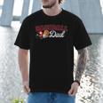 Cheer Baseball Dad My Favorite Cheerleader Calls Me Dad Red Men T-Shirt