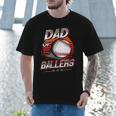 Dad Of Ballers Shirt Volleyball Baseball Dad Of Baller Men T-Shirt Dad Of Ballers Shirt Volleyball Baseball Dad Of Baller Men T-Shirt