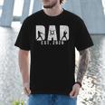 Dad Est 2026 Baseball Dad To Be New Baby Daddy Father's Day Men T-Shirt Dad Est 2026 Baseball Dad To Be New Baby Daddy Father's Day Men T-Shirt