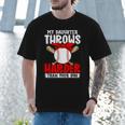 My Daughter Throws Harder Than Your Son Baseball Dads Men T-Shirt My Daughter Throws Harder Than Your Son Baseball Dads Men T-Shirt