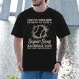 I Never Dreamed I'd Grow Up To Be A Sexy Baseball Dad Men T-Shirt I Never Dreamed I'd Grow Up To Be A Sexy Baseball Dad Men T-Shirt
