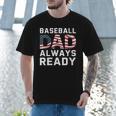 Homerun Baseball Dad Baseball Lovers Father Fathers Day Men T-Shirt Homerun Baseball Dad Baseball Lovers Father Fathers Day Men T-Shirt