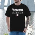 Senior 2025 Baseball Dad Parent Helper Baseball Graduate Men T-Shirt