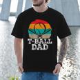 T-Ball Dad Ball Dad Fathers Day Baseball Dad Men T-Shirt