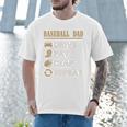 Baseball Dad Drive Pay Clap Repeat Father's Day Premium Men T-Shirt