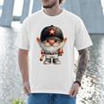 Baseball Dad Gnome For Baseball Lover With Winner Trophy Premium Tri-Blend Men T-Shirt Baseball Dad Gnome For Baseball Lover With Winner Trophy Premium Tri-Blend Men T-Shirt