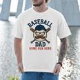 Baseball Dad Home Run Hero For Sports Dad Coach Men T-Shirt Baseball Dad Home Run Hero For Sports Dad Coach Men T-Shirt