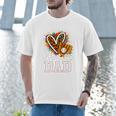Baseball Dad Leopard Heart Colorful Premium Men T-Shirt Baseball Dad Leopard Heart Colorful Premium Men T-Shirt