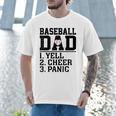 Baseball Dad Parent Of Player Family Sports Fan Lover Men T-Shirt Baseball Dad Parent Of Player Family Sports Fan Lover Men T-Shirt