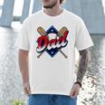 Baseball Dad Baseball Premium Men T-Shirt Baseball Dad Baseball Premium Men T-Shirt