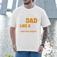 Baseball Dad Like a Regular Dad Only Way Cooler Premium Men T-Shirt Baseball Dad Like a Regular Dad Only Way Cooler Premium Men T-Shirt