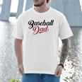 Baseball Dad Script Raglan Baseball Tee Men T-Shirt Baseball Dad Script Raglan Baseball Tee Men T-Shirt