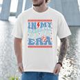 In My Baseball Papa Era Groovy Baseball Dad Family Matching Premium Men T-Shirt In My Baseball Papa Era Groovy Baseball Dad Family Matching Premium Men T-Shirt