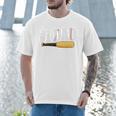 Baseball Player Dad Papa Number One Baseball Dad Fathers Day Premium Men T-Shirt