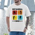 Best Baseball Dad Baseball Baseball Player Dad Saying Men T-Shirt