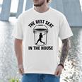 The Best Seat In The House Bucket Dad Baseball Dad Premium Men T-Shirt The Best Seat In The House Bucket Dad Baseball Dad Premium Men T-Shirt