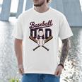Cool Baseball Dad For Vintage Father's Day Game Day Men T-Shirt Cool Baseball Dad For Vintage Father's Day Game Day Men T-Shirt