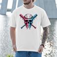 Cool Baseball Ice Cream Dripping Baseball Dad Baseball Lover Premium Men T-Shirt Cool Baseball Ice Cream Dripping Baseball Dad Baseball Lover Premium Men T-Shirt