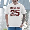 SENIOR BASEBALL DAD 2025 MAROON BASEBALL DAD SENIOR 25 4 Men T-Shirt SENIOR BASEBALL DAD 2025 MAROON BASEBALL DAD SENIOR 25 4 Men T-Shirt