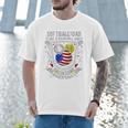 Softball Dad Like A Baseball Dad 4th Of July USA Retro Flag Premium Men T-Shirt Softball Dad Like A Baseball Dad 4th Of July USA Retro Flag Premium Men T-Shirt