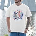 Vintage Baseball Dad Tee My Favorite Daughter Gave Me This Premium Men T-Shirt