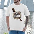 Vintage Father's Day 1 Baseball Dad Baseball Lovers Players Men T-Shirt Vintage Father's Day 1 Baseball Dad Baseball Lovers Players Men T-Shirt