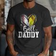 Ball Daddy Softball Baseball Dad Fathers Day Men T-Shirt Ball Daddy Softball Baseball Dad Fathers Day Men T-Shirt