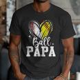 Ball Papa Softball Baseball Dad Fathers Day Men T-Shirt Ball Papa Softball Baseball Dad Fathers Day Men T-Shirt