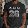 BASEBALL DAD 2026 SENIOR BASEBALL DAD SENIOR CLASS 26 Men T-Shirt
