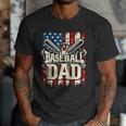 Baseball Dad American USA Flag Dada Men Baseball Fathers Day Men T-Shirt Baseball Dad American USA Flag Dada Men Baseball Fathers Day Men T-Shirt