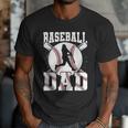 Baseball Dad Apparel Dad Baseball Father's Day Men T-Shirt