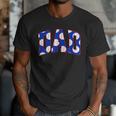 Baseball Dad Bold Varsity Style Letters Sport Themed Men T-Shirt