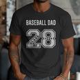 BASEBALL DAD CLASS OF 2028 BASEBALL DAD 28 CLASS OF 28 Men T-Shirt